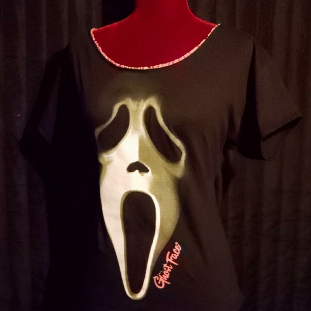 Scream Ghostface ladies top